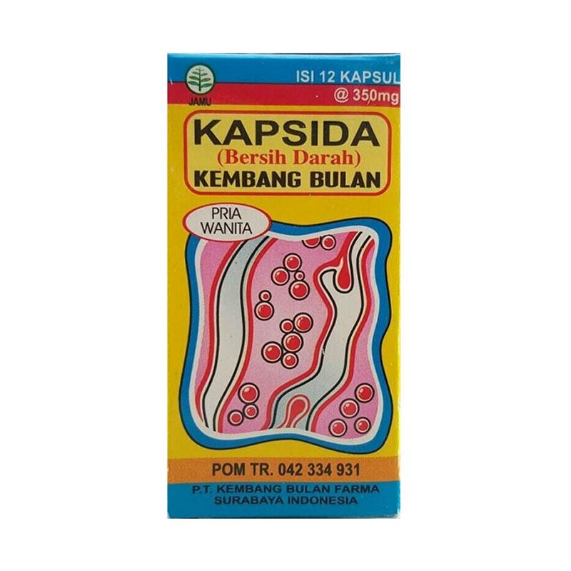 Jual KAPSIDA Kembang Bulan Obat Kesehatan [12 Kapsul] di Seller RX H