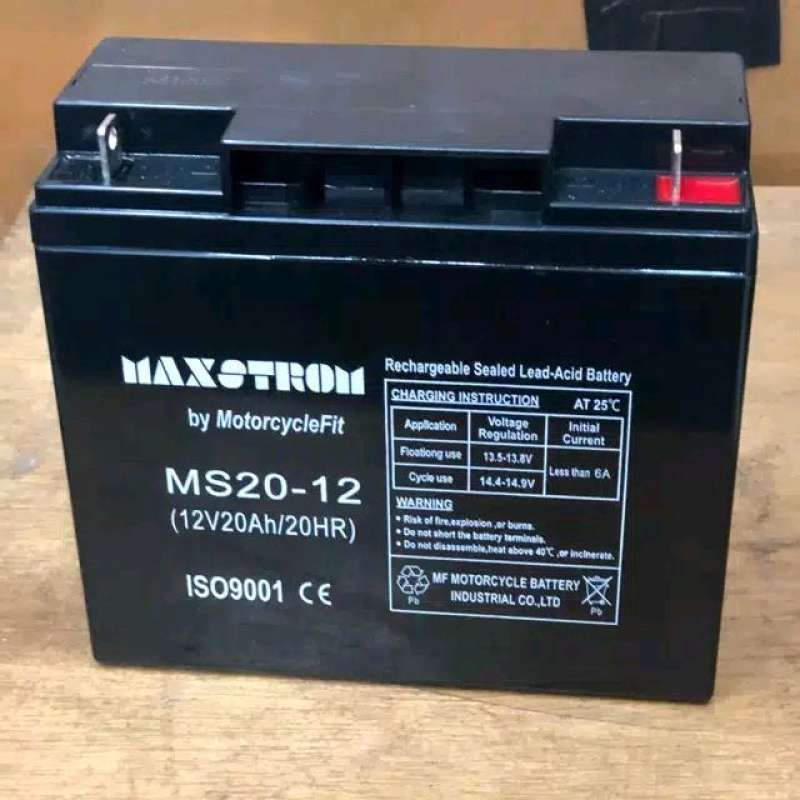 Promo aki kering 12v 20ah / aki kering genset 12v 20ah / aki kering