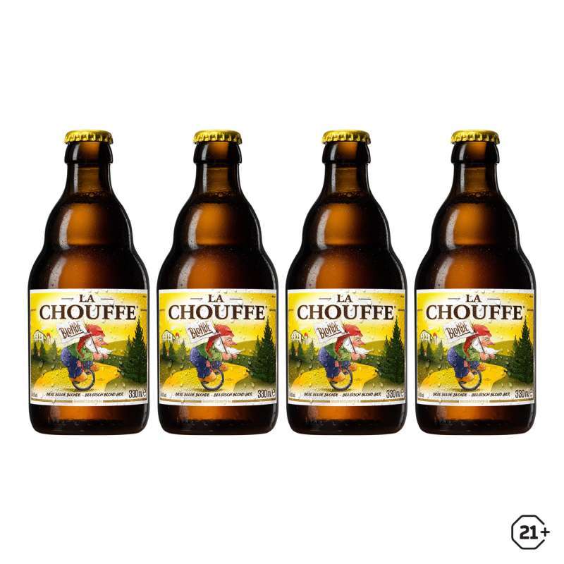 Jual La Chouffe Beer 330ml 4 Cans di Seller Jakarta