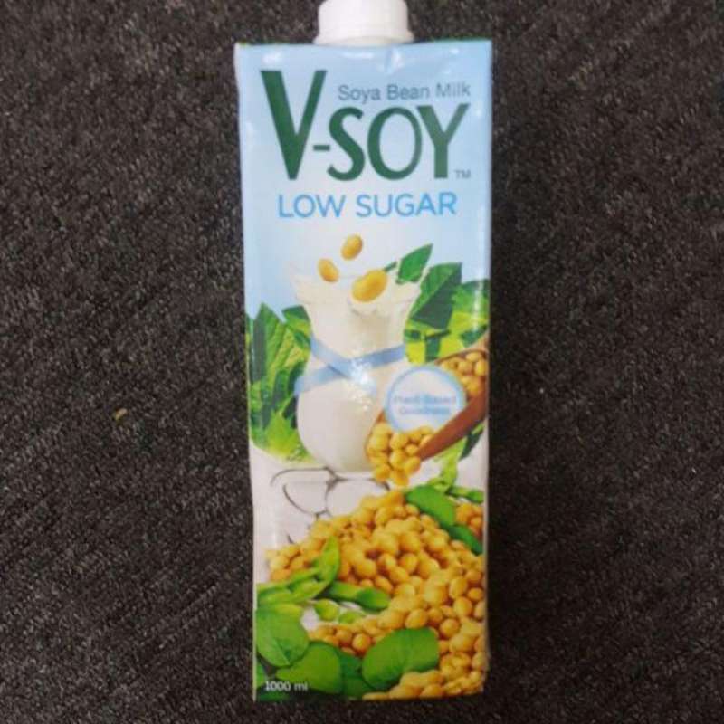 Jual VSOY LOW SUGAR SOYA BEAN MILK 1000 ML di Seller HealthyFood