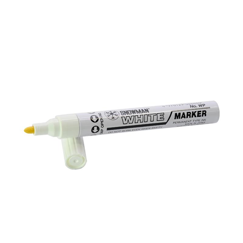 Snowman marker white clearance