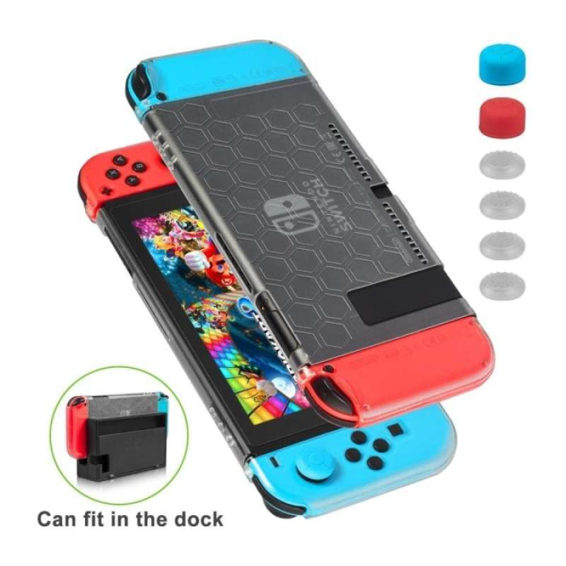 Jual 9 in 1 Nintendo Switch Case Support Docking Multicolor di Seller