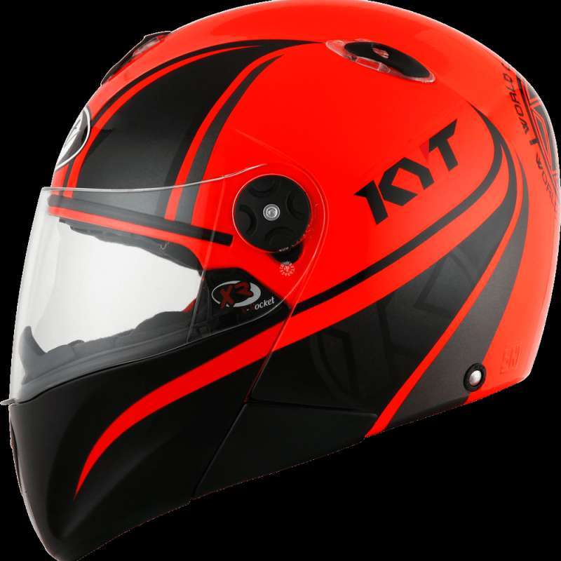 Jual Helm Kyt X Rocket 2 Red Fluo Helm Kyt Full Face Multicolor L Di