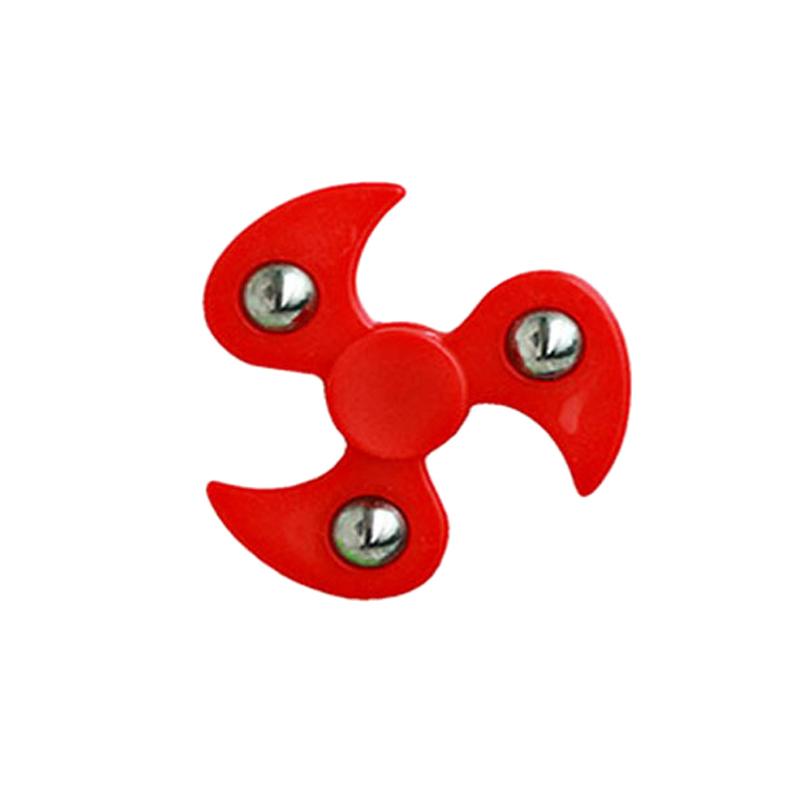 Jual Mao Fidget Spinner Shuriken Mainan Edukasi - Merah 