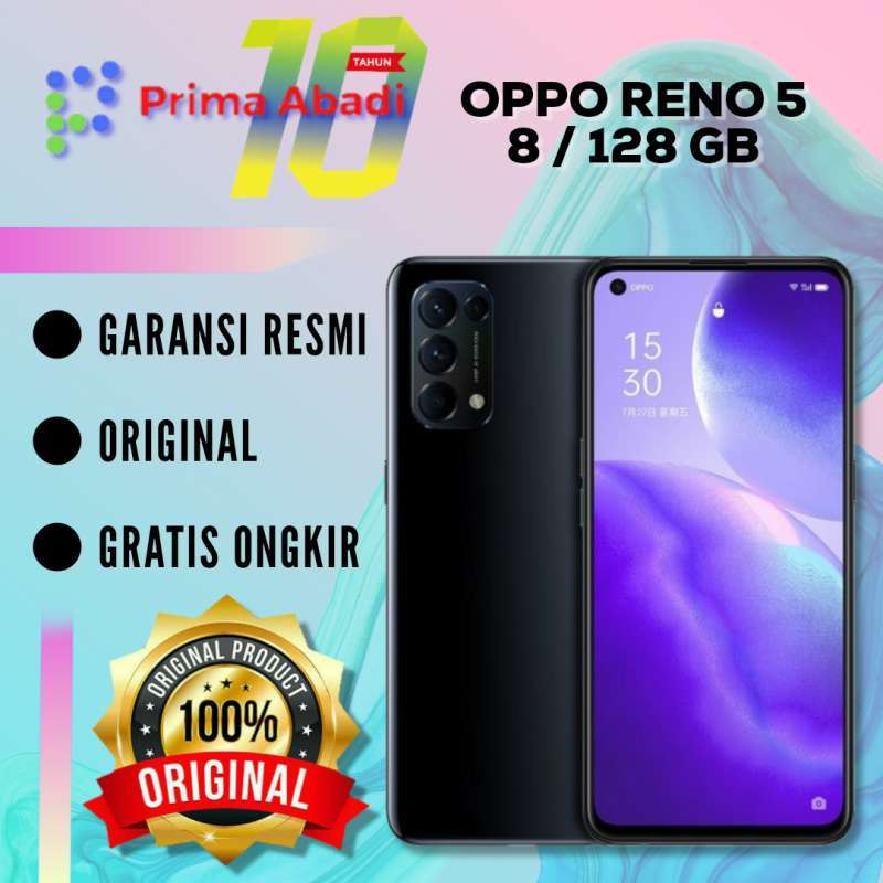 Jual Oppo Reno 5 8/128GB Resmi Online Maret 2021 | Blibli