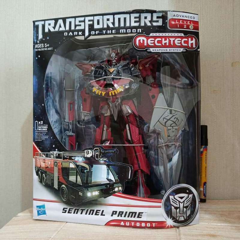 Jual Transformer sentinel prime by hasbro tinggi sekitar 10 inch