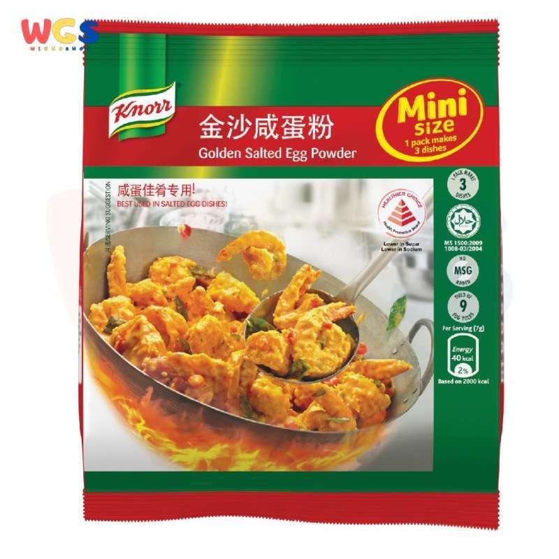 Jual Knorr Golden Salted Egg Yolk Powder 110gr Singapore di Seller