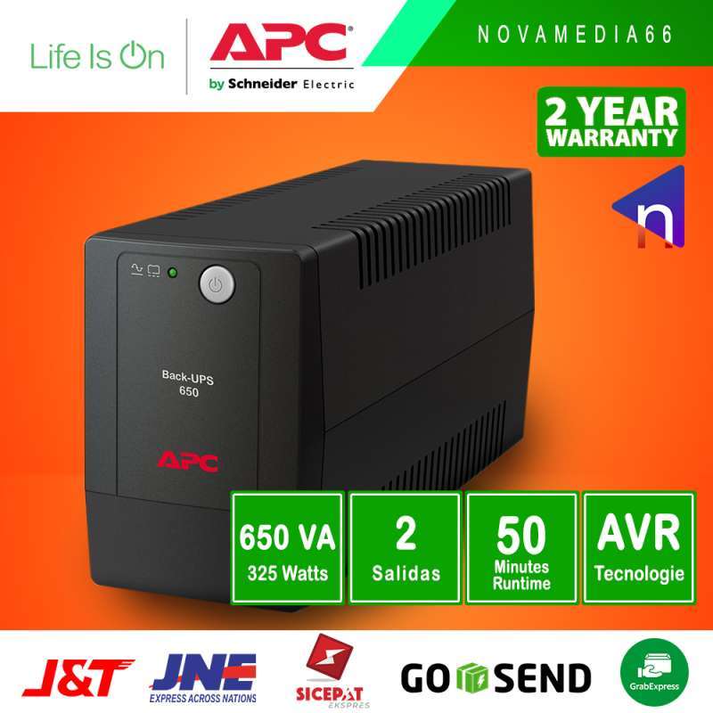 Jual Ups Apc Bx650li Ms Back-ups 650va 230v Di Seller Novamedia66 ...
