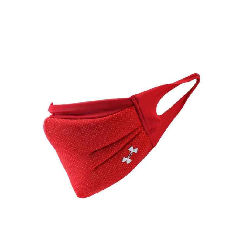 Promo Under Armour UA Sports Mask Original Masker Sport RED Diskon 55