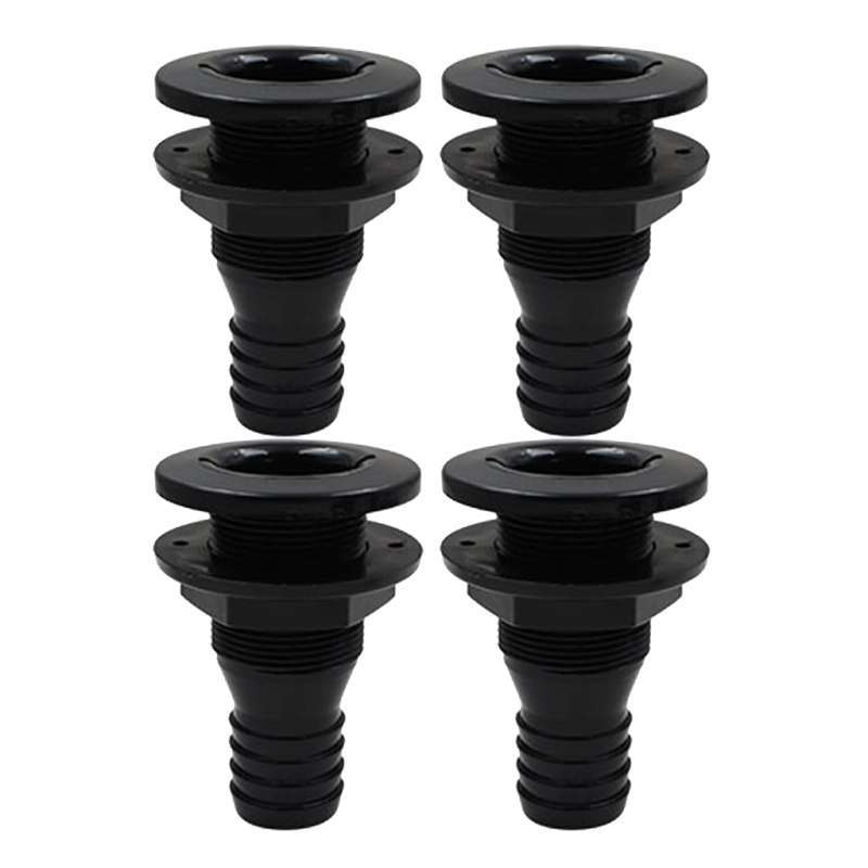 Jual 4pcs Durable 1'' Marine Thruhull Fittings Bilge Pump Hose Fitting