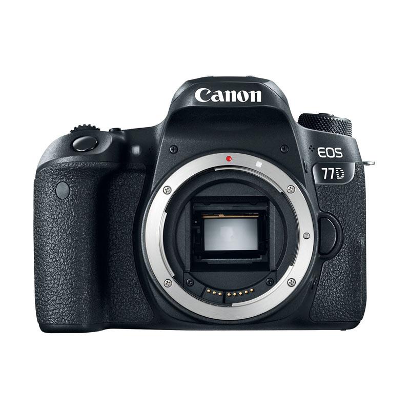 Jual Canon EOS 77D Body Only Kamera DSLR Hitam Murah