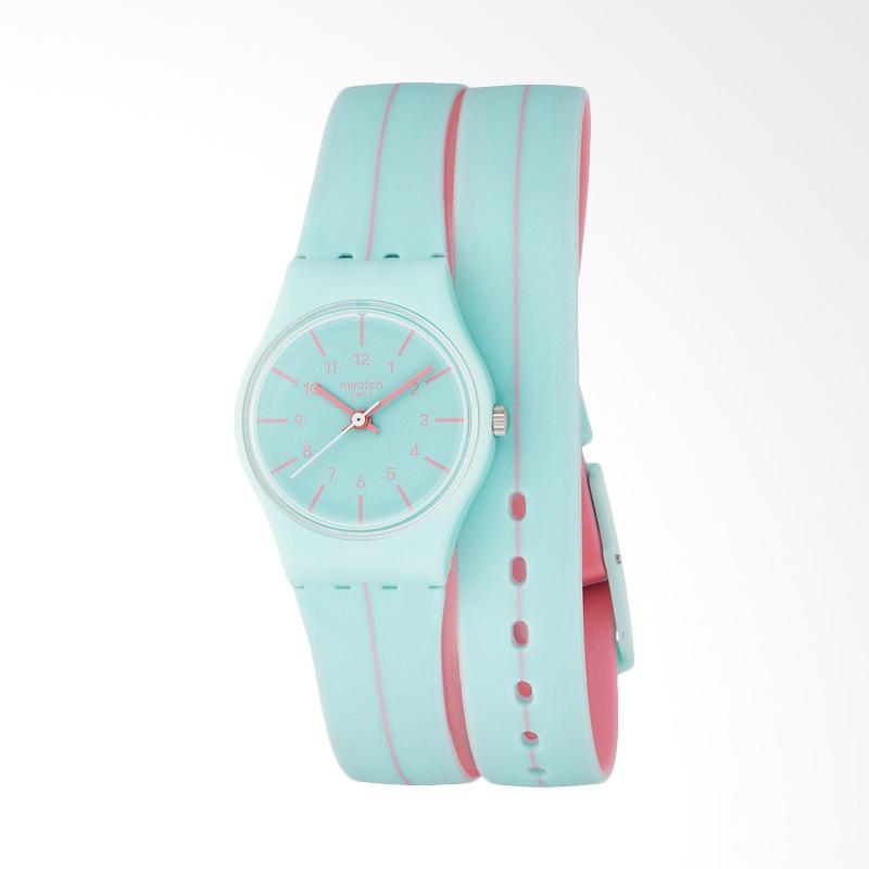 Jual Menthe A L'eau SWATCH LL118 Bahan Tali Silikon Jam 