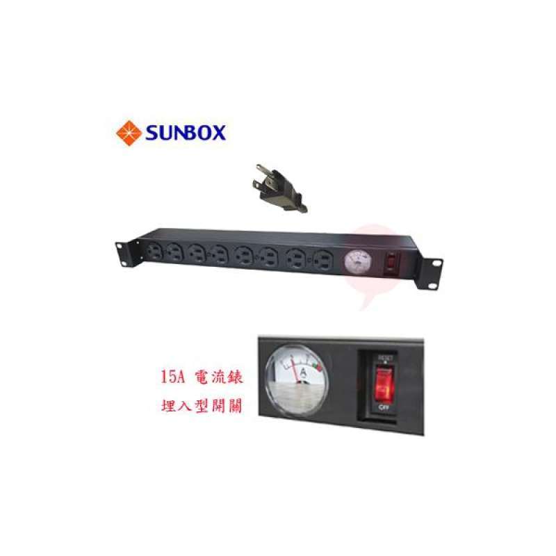 Jual [TAITRA] SUNBOX 8-Port Rack Model Power Distribution Unit (Needle ...