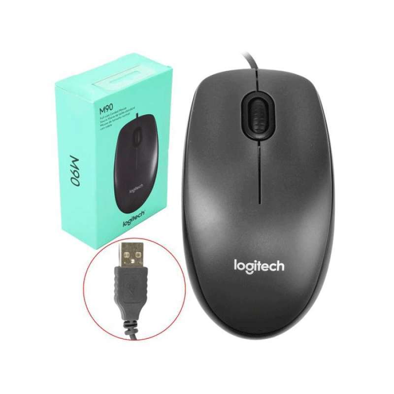 Jual Mouse USB Logitech M90 di Seller I KNOW i'M AWESOME - Kota