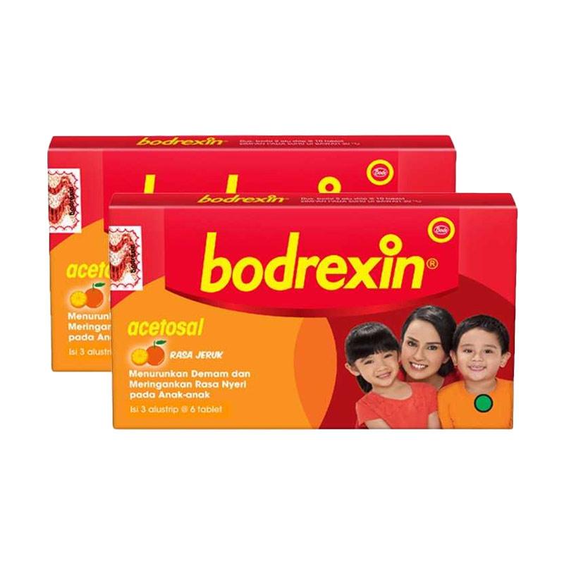 Jual Bodrexin Obat Demam Anak [6 Strip/Tablet] Online