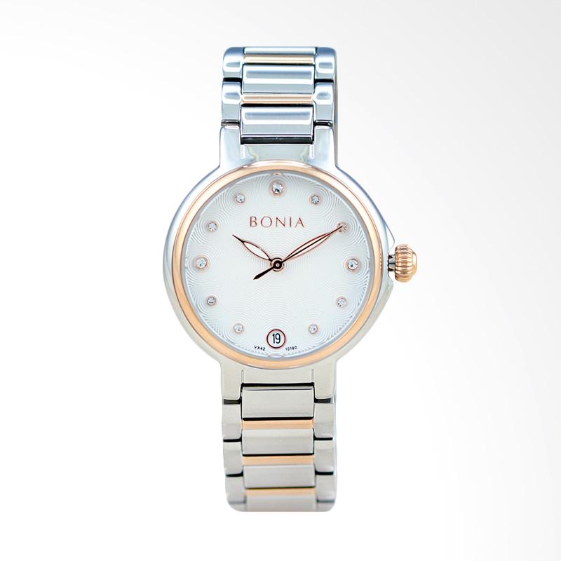 jual bonia b10190 2617 jam tangan wanita silver rosegold jual bonia b10190 2617 jam tangan wanita silver rosegold
