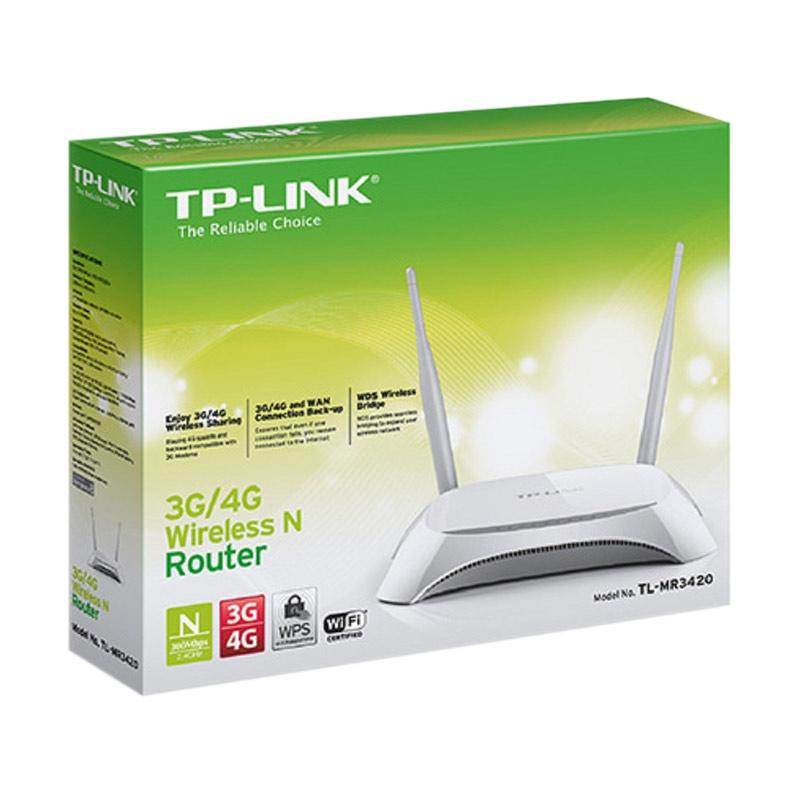 Jual TP-Link TL-MR3420 Router Modem Blaz Rx300 4G Lte