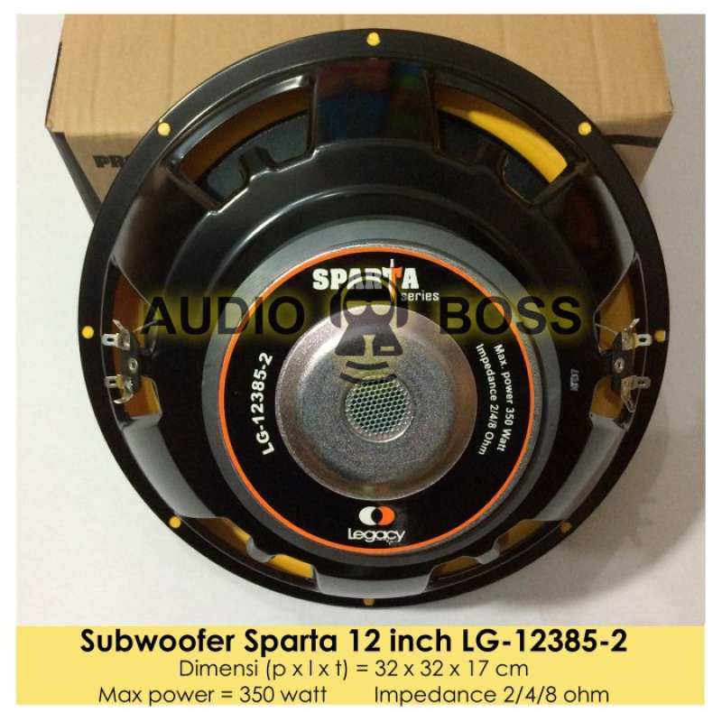 Jual Speaker Subwoofer Legacy Sparta 12 inch LG 12385 350 Watt 12