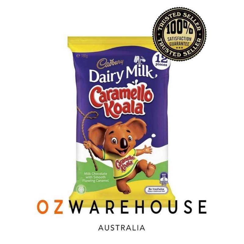 Jual Cadbury Dairy Milk Caramello Koala Sharepack 12 pack di Seller