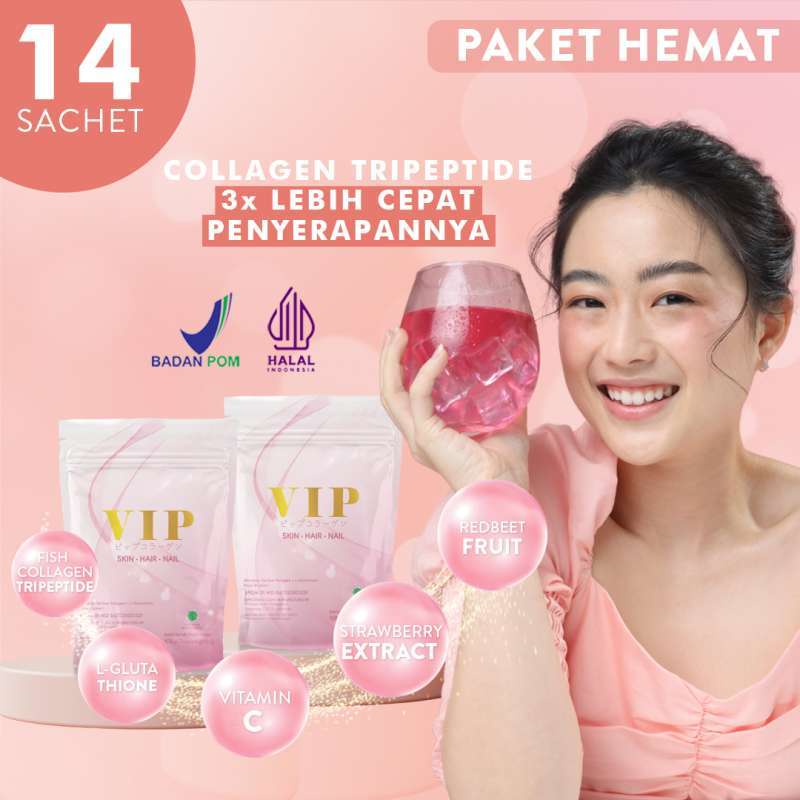 Manfaat VIP Minuman Kolagen dan Cara Meminumnya