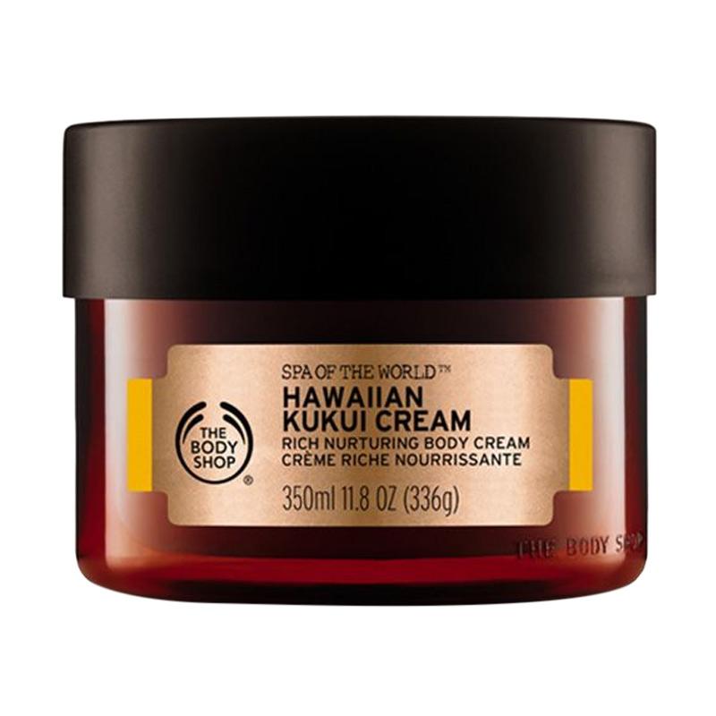 Promo The Body Shop Spa Of The World Hawaiian Kukui Body Cream [350 mL