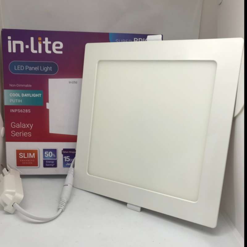 Jual LAMPU DOWNLIGHT LED PANEL 18 WATT 18WATT KOTAK INLITE IN-LITE - di ...