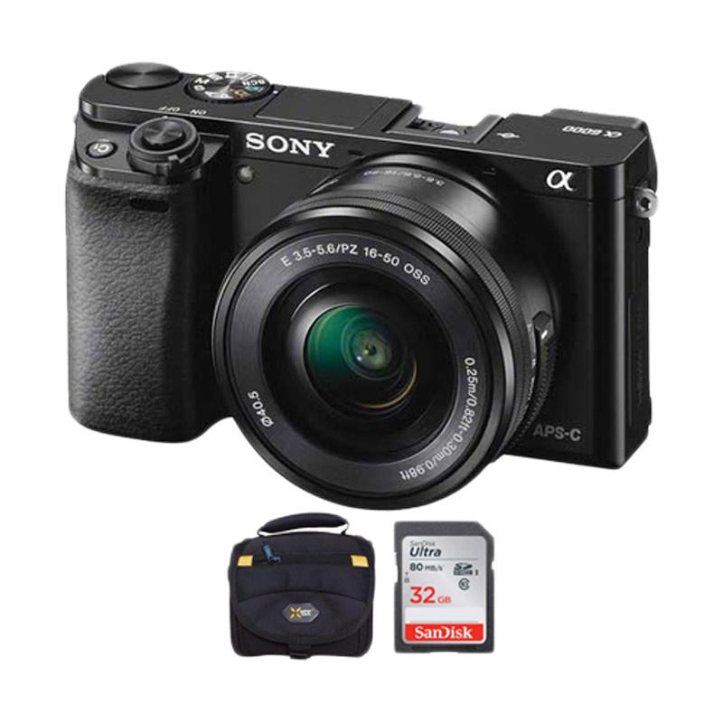 Jual Sony A6000 Kit 1650mm Kamera Mirrorless + Memory + Tas Kamera [set Bundle] Di Seller