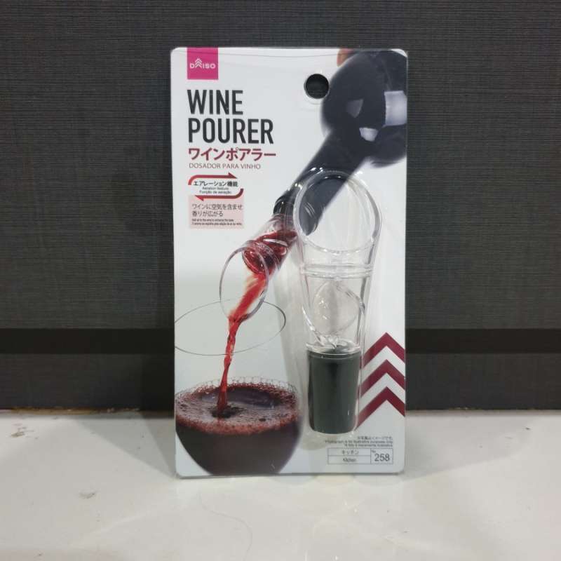 Jual Daiso Wine Pourer Tutup Botol Alat Menuang Anggur di Seller
