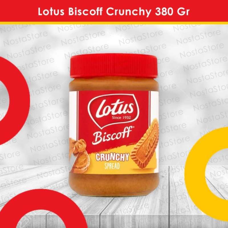 Jual Lotus Biscoff Crunchy Biscuit Spread 380 Gr Halal Selai Premium