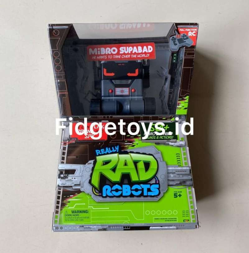 Jual Really Rad Robots MiBro Supabad Remote Control RC Robot Hot Toy