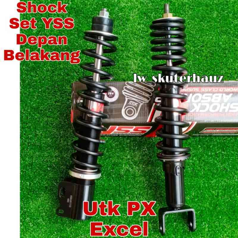 Jual Shock depan belakang merk YSS utk Vespa PX, Excel di Seller