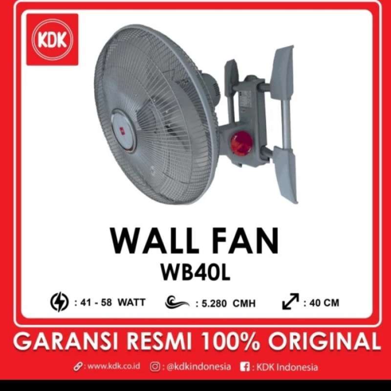Jual KDK WB40L Wall&Floor Fan di Seller Eudora Kamal Muara, Kota