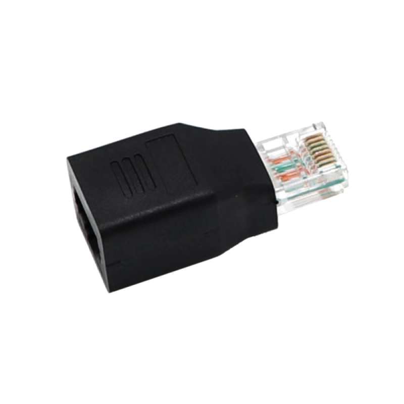 Jual Connected Crossover Ethernet Cable RJ45 Male to Female Adapter ...