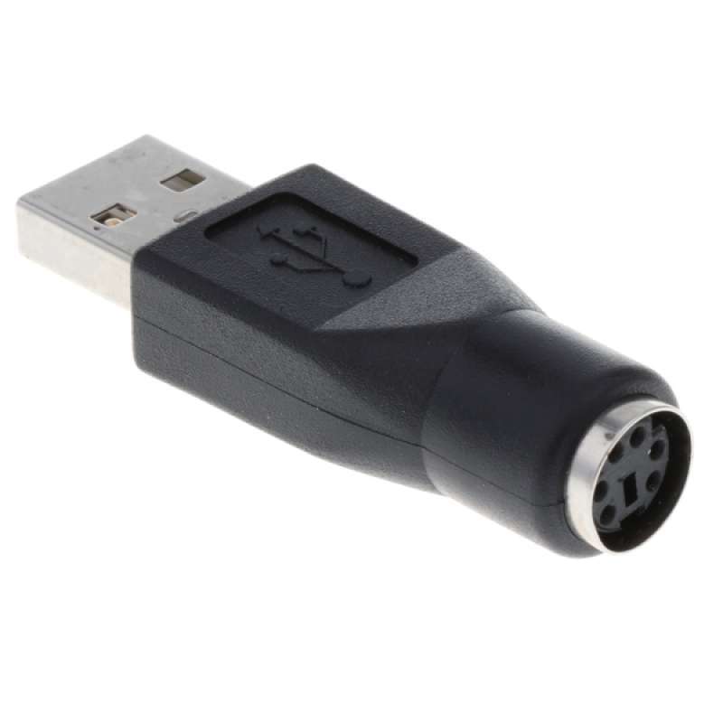 Jual Replacement Ps/2 Keyboard To Usb Adapter Ps/2 Female To Usb Male