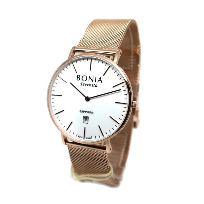 Jual Bonia Jam Tangan Pria BNB10321-1518 - Rose Gold 