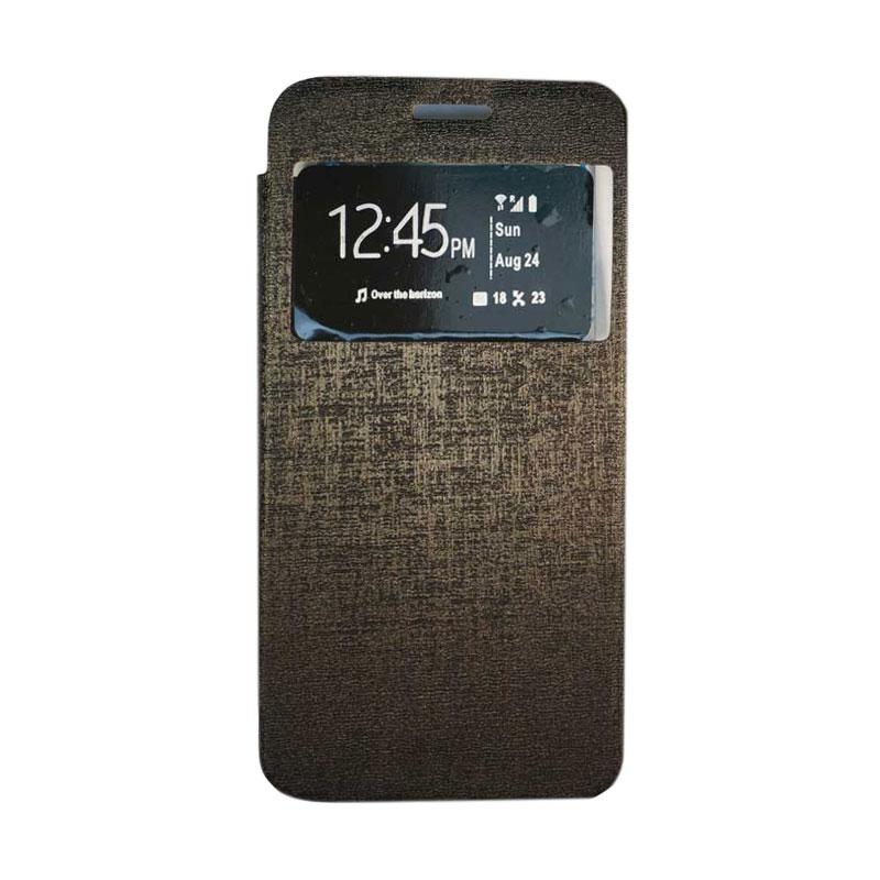 jual gea flip cover casing for oppo f1 hitam jual gea flip cover casing for oppo f1 hitam