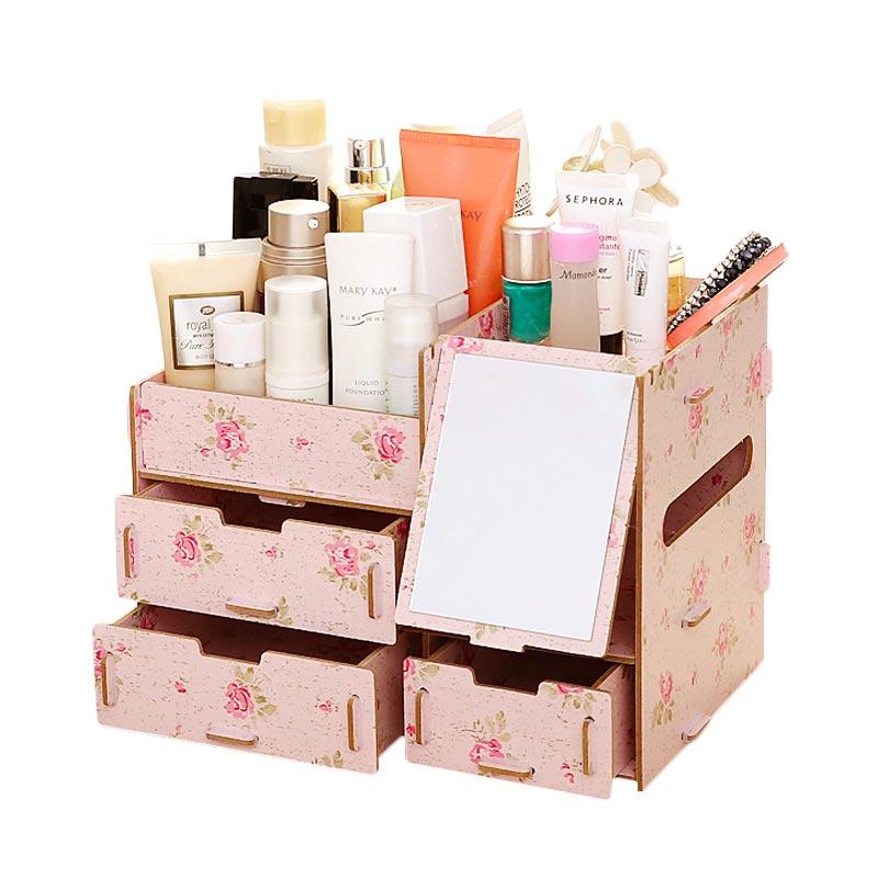 Jual Home Klik Bahan Kayu Rak Cosmetic with Cermin Online Jual Home Klik Bahan Kayu Rak Cosmetic with Cermin Online