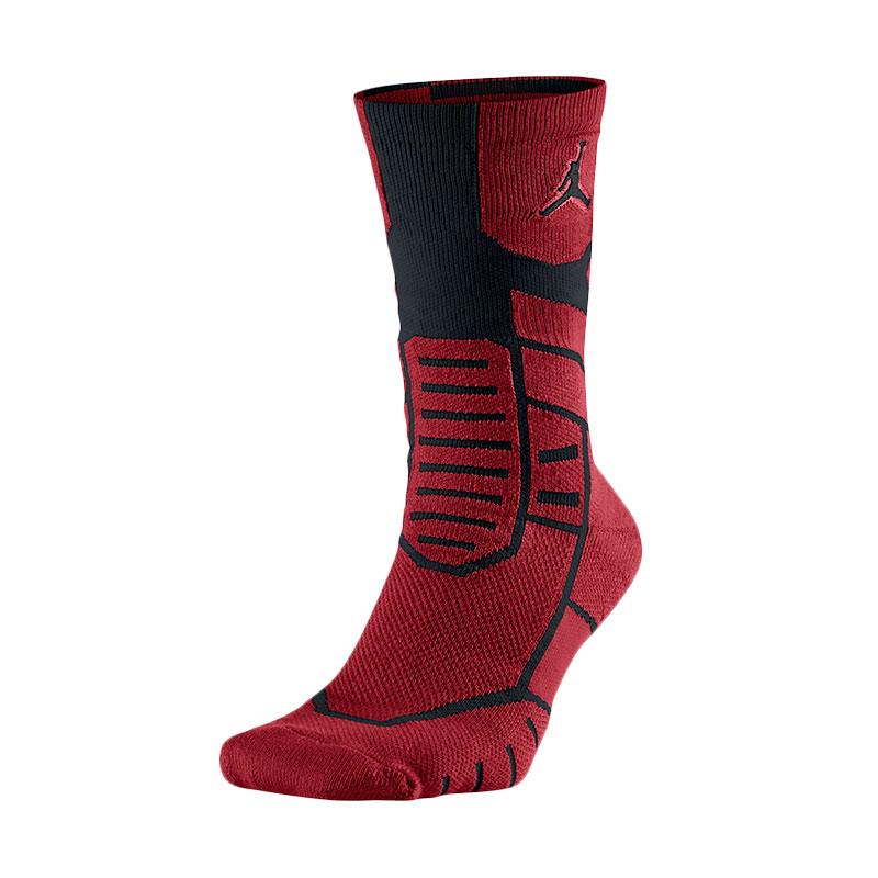 Jual NIKE Jordan Jumpman Flight Crew Red Kaos Kaki Basket Jual NIKE Jordan Jumpman Flight Crew Red Kaos Kaki Basket