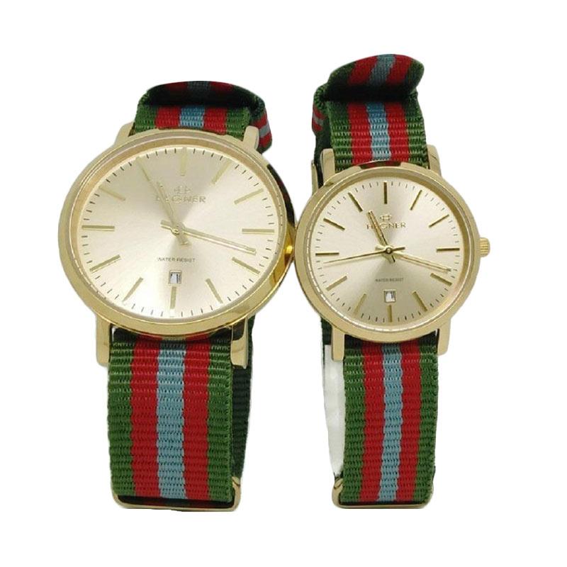 Jual Hegner DW 389BMH- Couple Watch - Gold Online - Harga