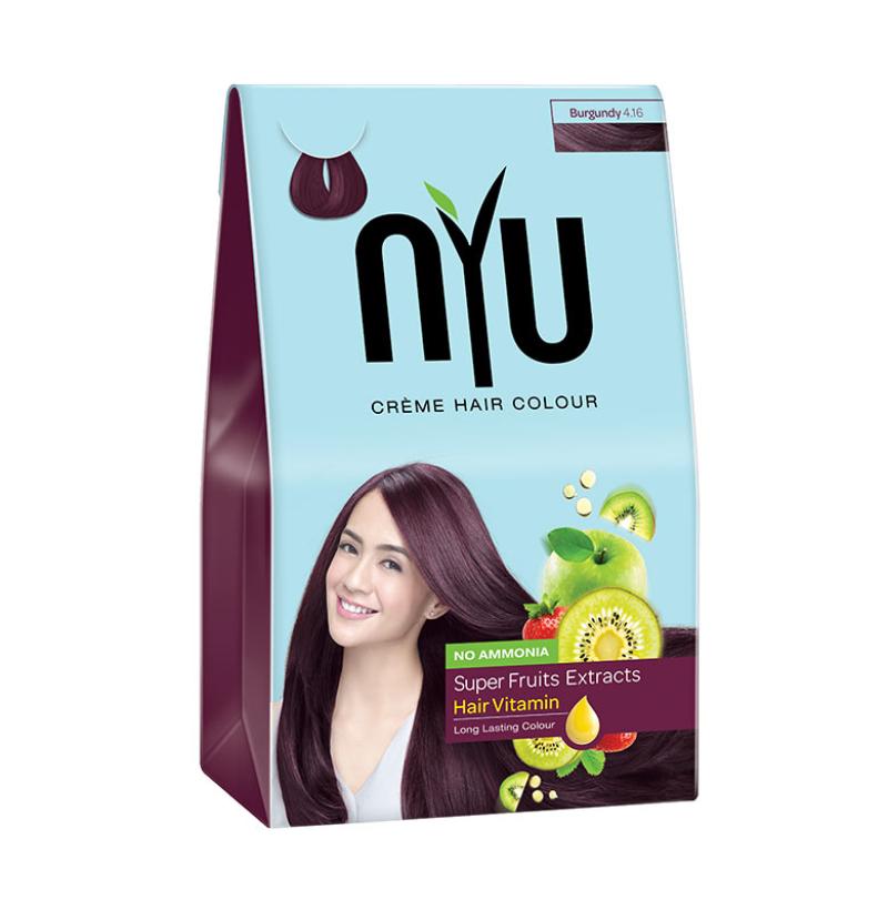 jual nyu creme hair colour pewarna rambut burgundy jual nyu creme hair colour pewarna rambut burgundy