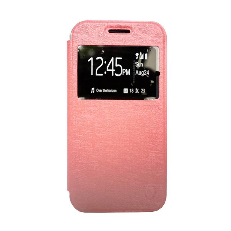jual zagbox flip cover casing for oppo pink jual zagbox flip cover casing for oppo pink