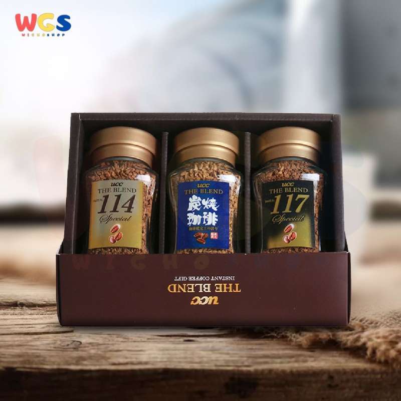 Jual Ucc The Blend Instant Coffee Gift Pack Edition 115 Gr Di Seller
