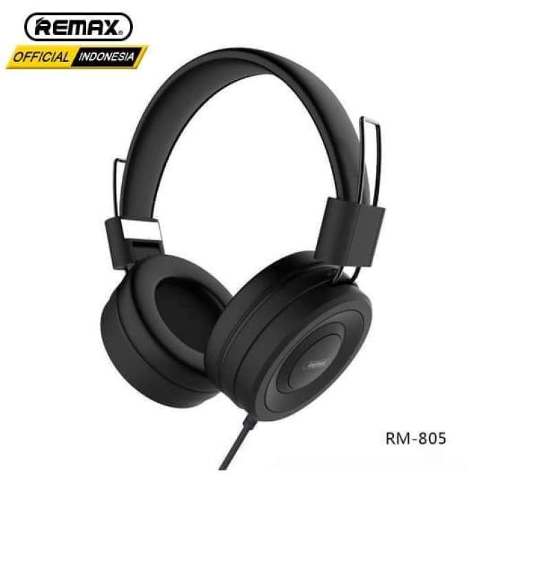 Promo Remax Wired Headphone For Music And Calls Rm-805 Top Diskon 6% Di ...