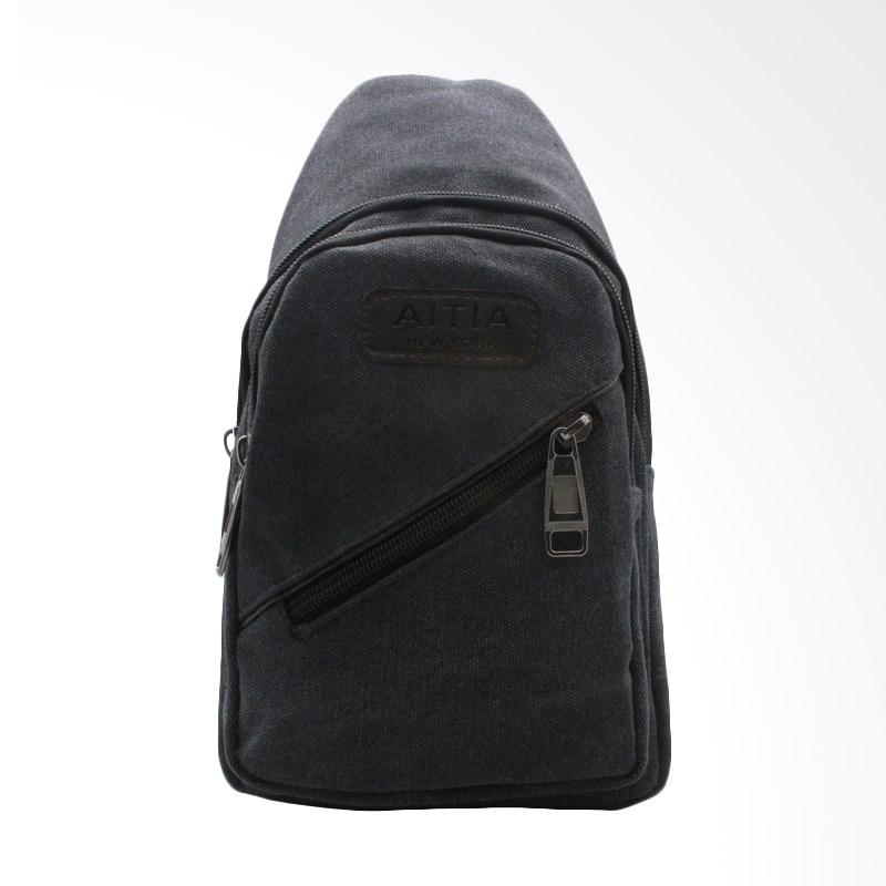 Jual AITIA Tas  Fashion Selempang  Pria  15 Hitam  Online 