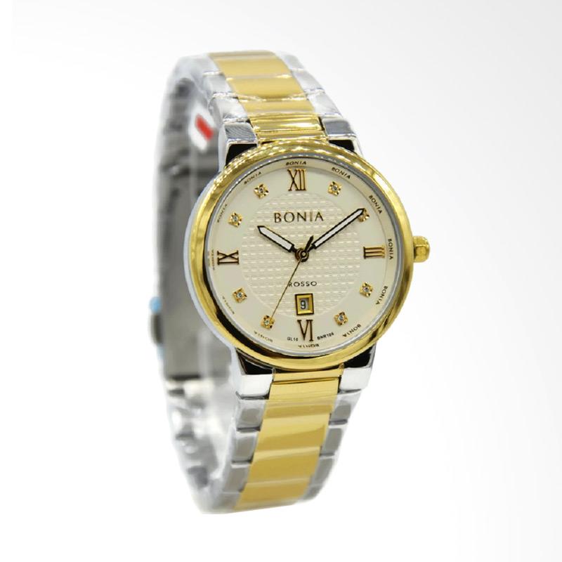 jual bonia rosso bnr108 2113 stainless steel jam tangan wanita silver gold putih jual bonia rosso bnr108 2113 stainless steel jam tangan wanita silver gold putih