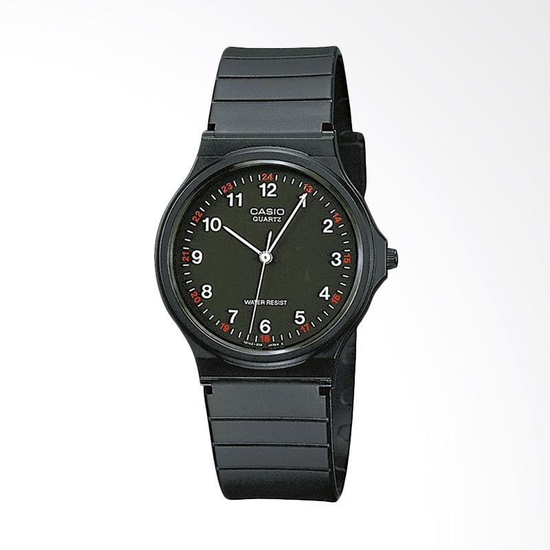 Jual Casio Europe Karet Jam Tangan Pria - Hitam MQ-24