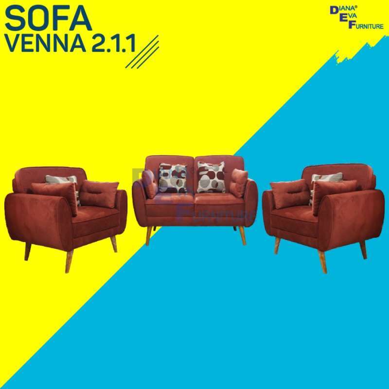Jual Sofa VENNA 2.1.1 Seater di Seller Diana Eva Furniture Official Store - Pegangsaan Dua, Kota