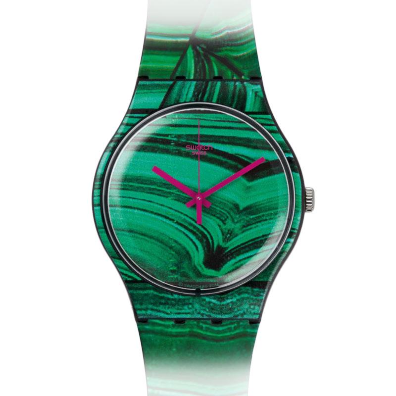 Jual Swatch Marmora Verde Jam Tangan Pria - Hijau SUOB122 