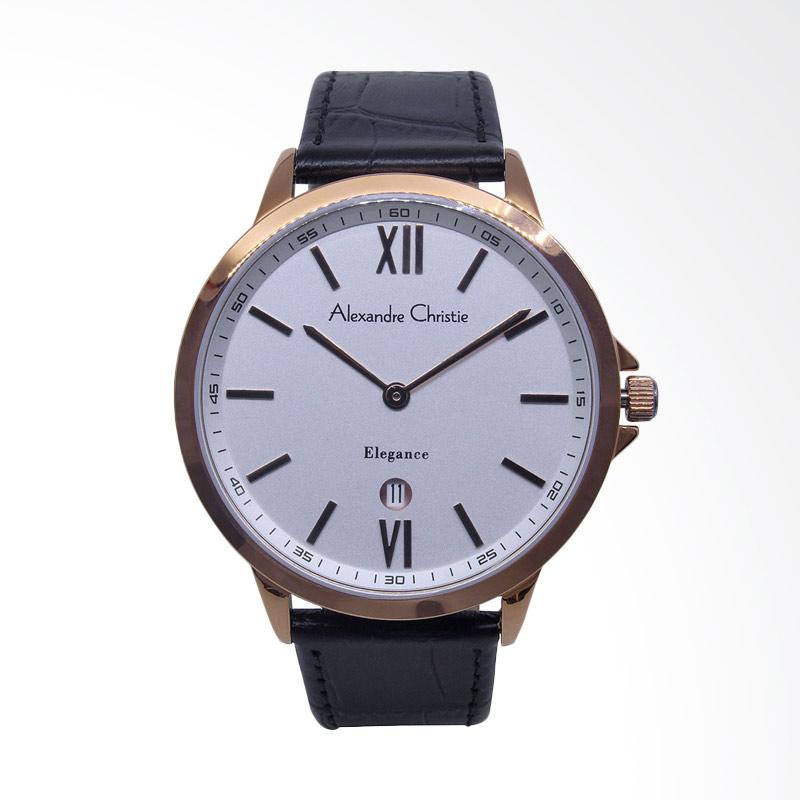Jual Alexandre Christie Leather Strap Jam Tangan Pria 