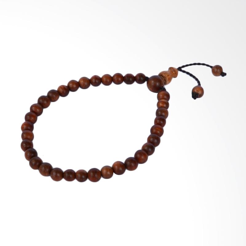 Jual Riza Craft Kayu Nagasari 33 Butir Gelang Tasbih